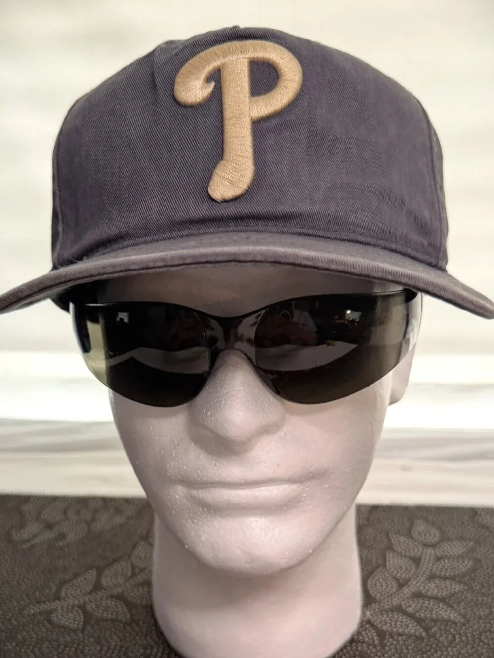 Nike Pro Philadelphia Phillies Anthracite Monotone Adjustable Cap/Hat Size M/L